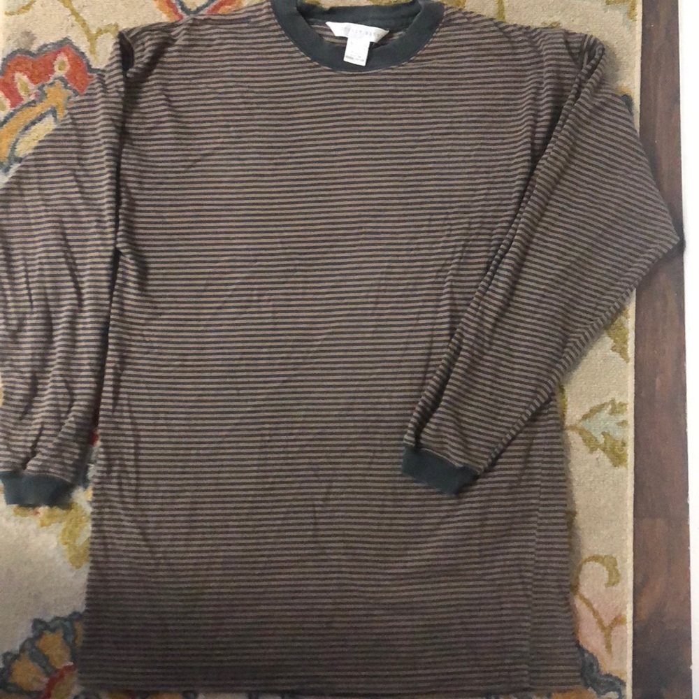 Mens. Striped longsleeve shirt